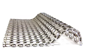 Flat wire conveyor belt