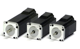 Integrated stepper motors