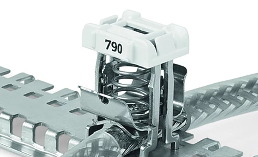 Shield clamping saddles