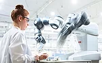 ABB YuMi collaborative robot with dual arms
