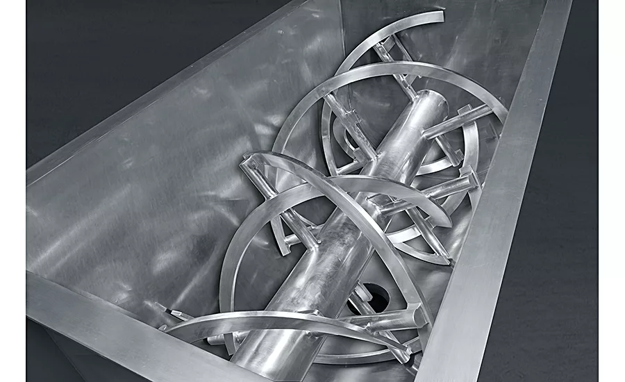 sanitary ribbon blender