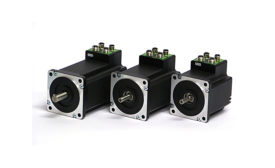 Integrated stepper motors