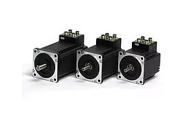 Integrated stepper motors