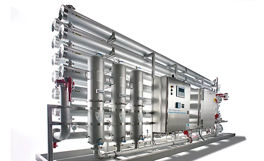GE BEV reverse osmosis system