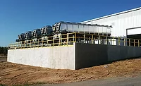 Adibatic fluid cooler