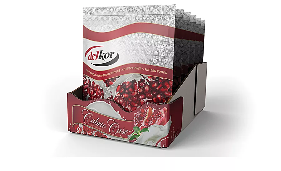 Delkor Cabrio as shelf-ready display