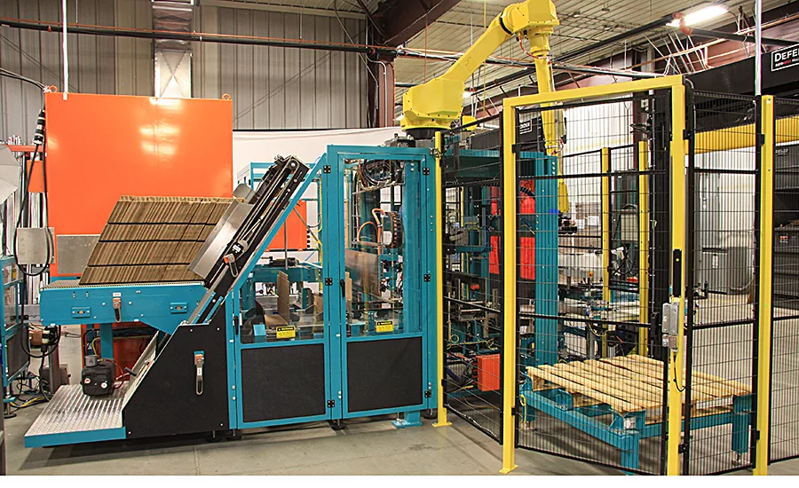 robotic palletizing system