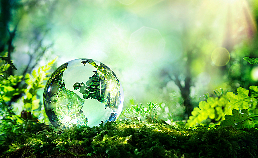 green globe