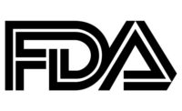 black&white FDA logo