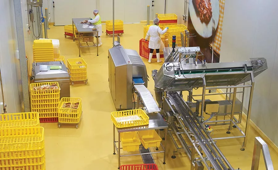 color-coded flooring