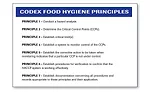 Codex Food Hygiene Principles