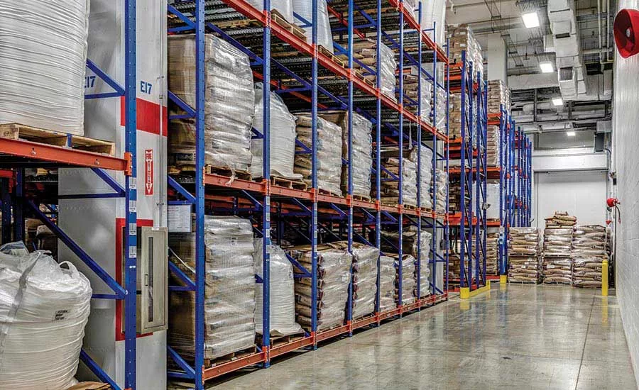 raw ingredient warehouse