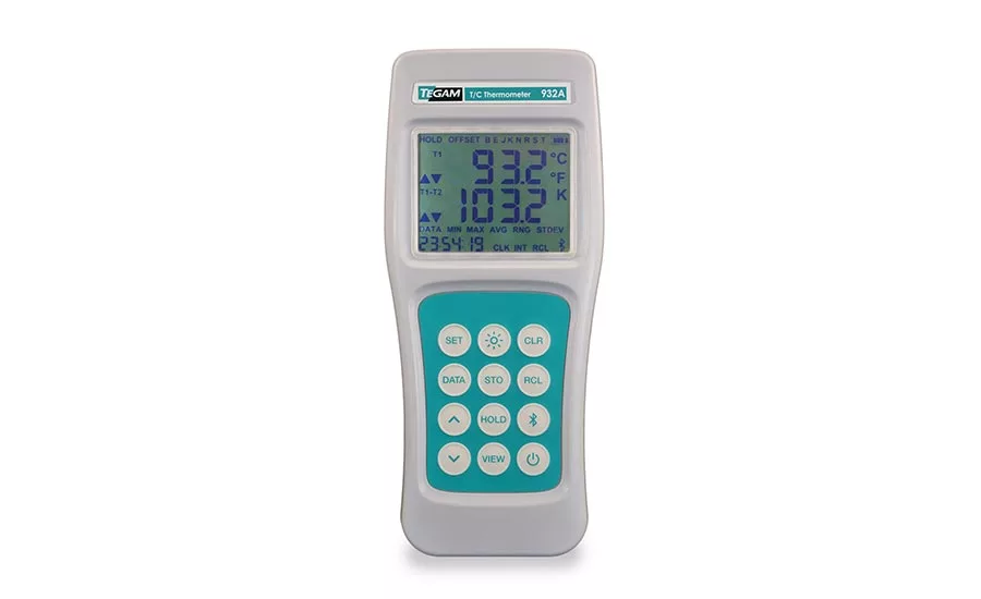 TEGAM's 932A data collection thermometer