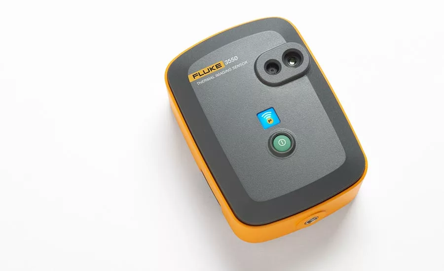 Fluke's Model 3550 FC thermal imaging sensor
