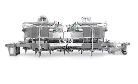 twin drum spiral oven