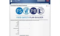 Food Safety Plan Builder