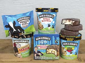 Ben & Jerry's frozen desserts