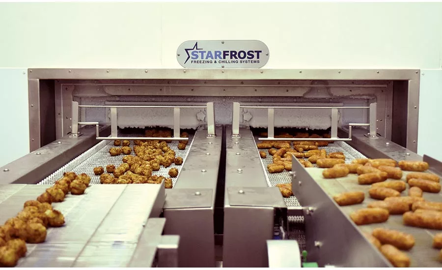 Starfrost Glacier Spiral freezing system