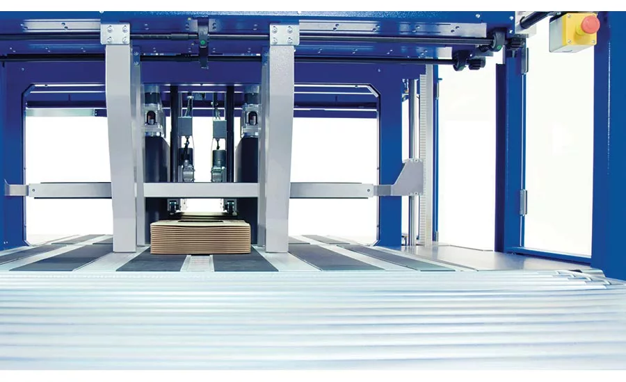 cross-strapping machine