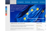 EU GDPR portal