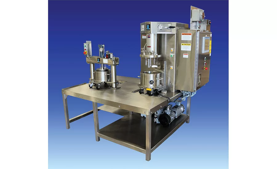 triple-shaft mixer