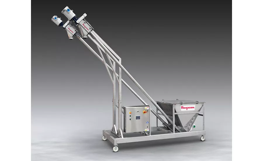 flexible screw conveyor system