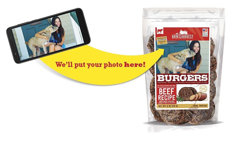 Dog food maker puts your pup's photo on treat pouches 20191016