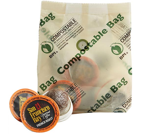 TC Transcontinental compostable coffee bag