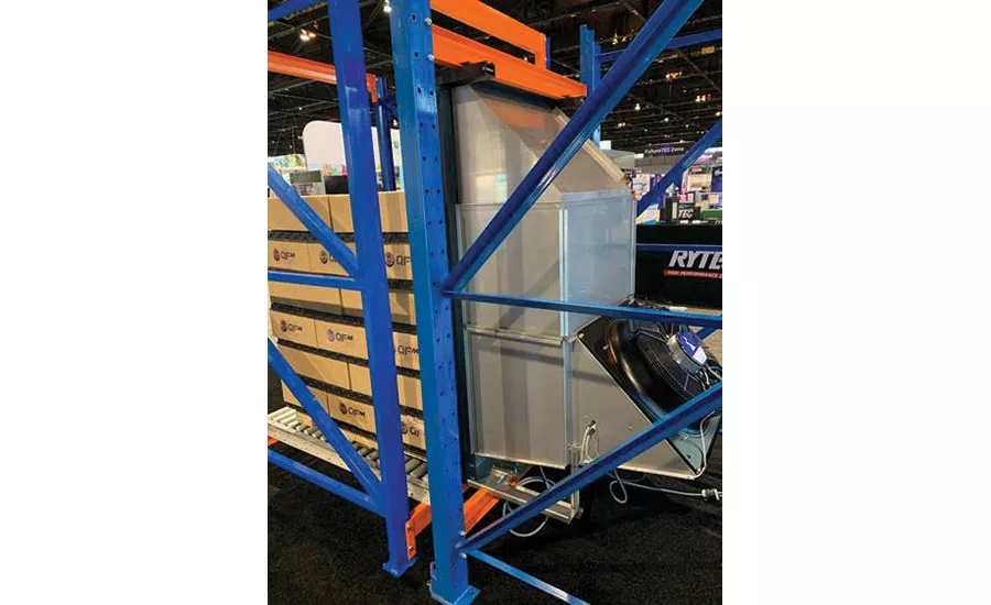Modular in-rack freezing system
