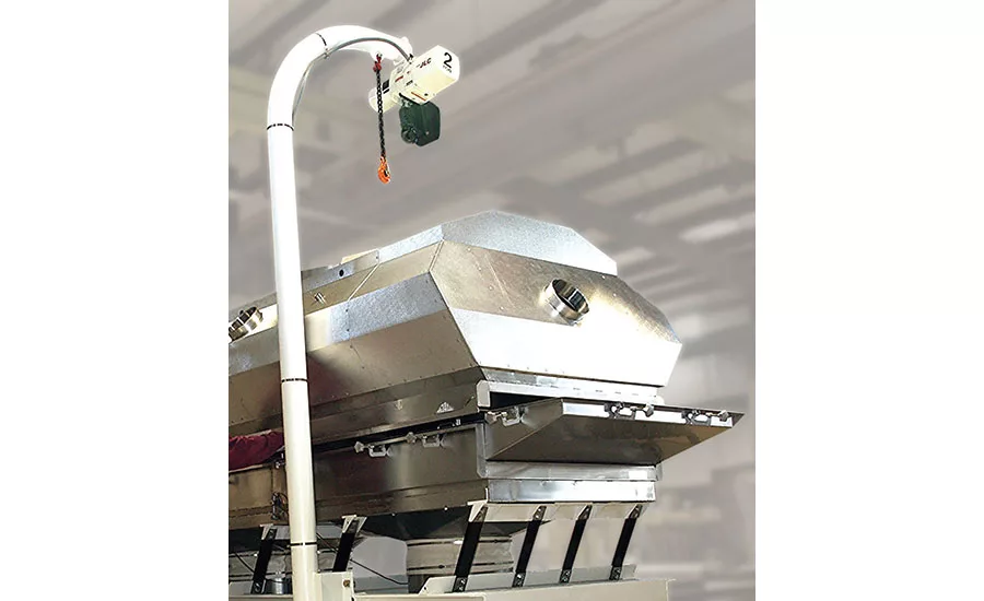 cover lift davit system