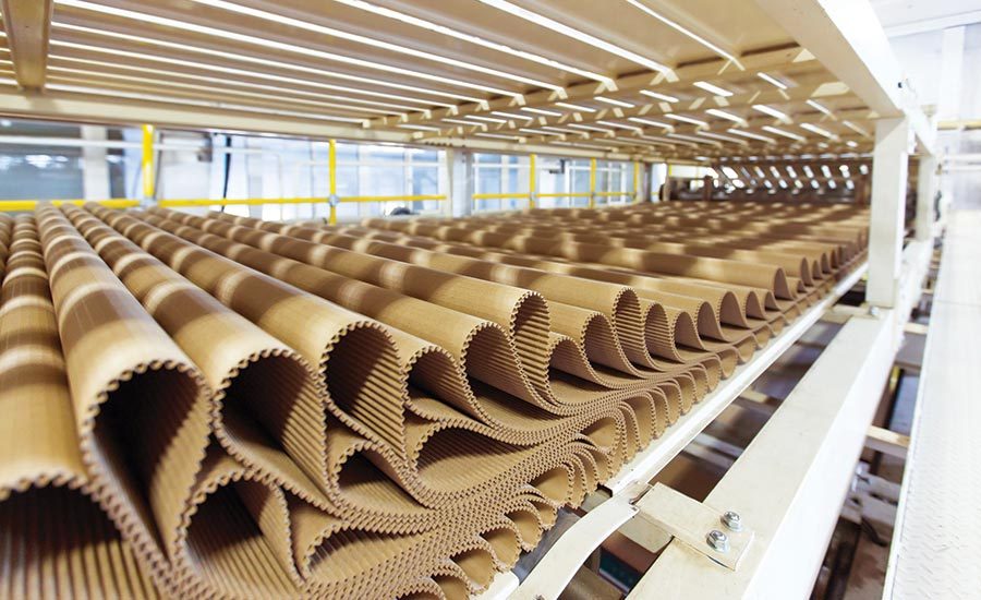 Barrier paper, linerboard with waterbased coating can be recycled, repulped 20200612 Food