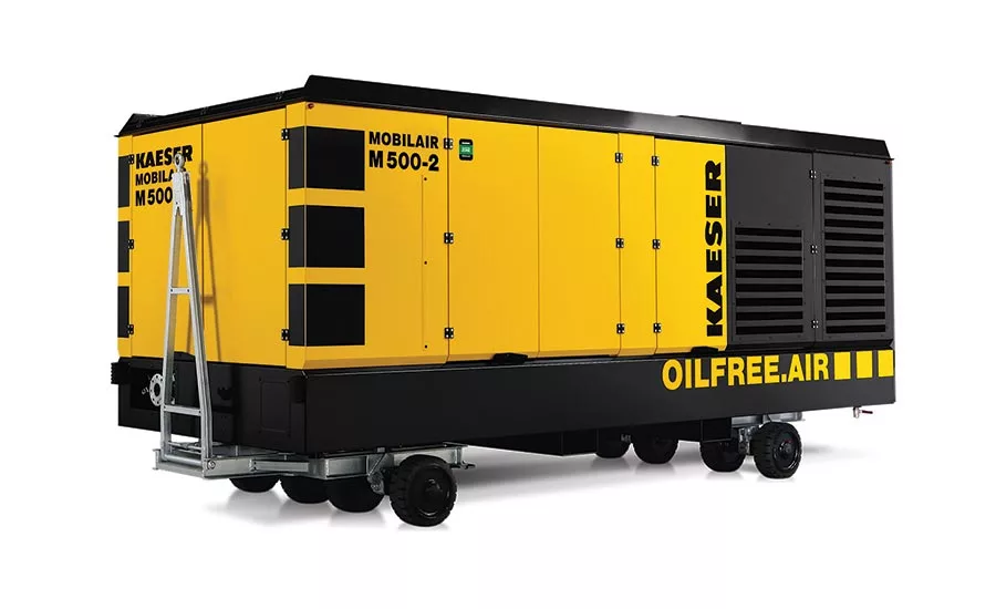 portable screw compressor