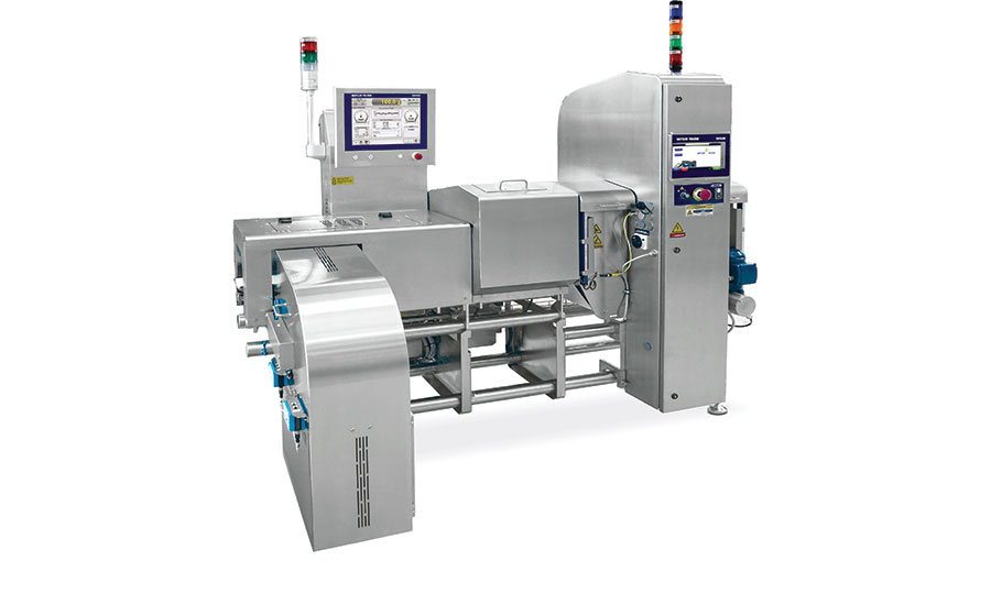 Inline checkweigher/X-ray