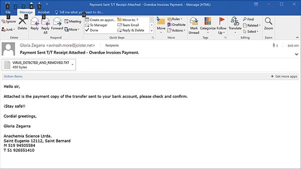 phishing e-mail