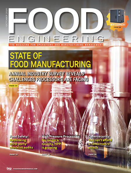 Food Engineering October 2020 Cover
