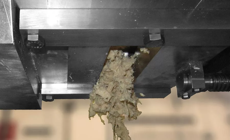 Continuous processor for plant-based protein