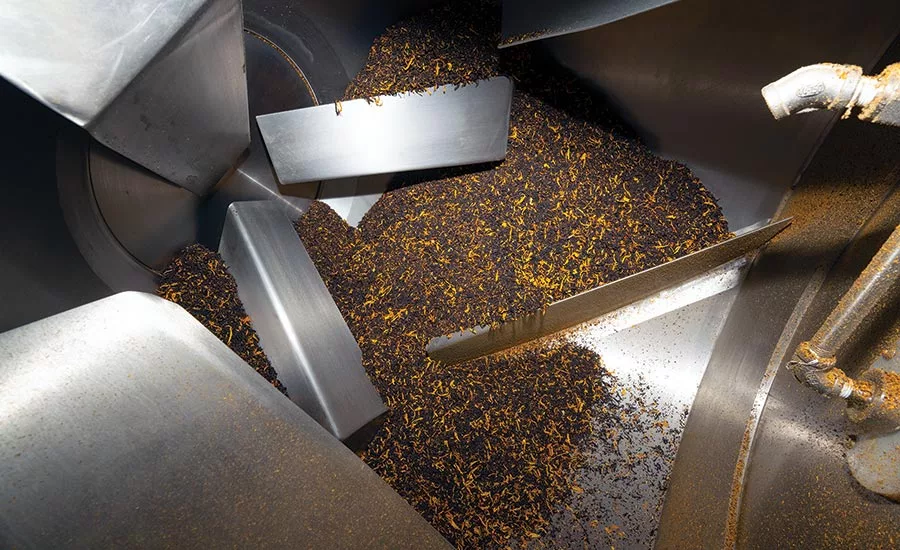 Biron Tea's rotary batch MX-3-SS mini mixer 