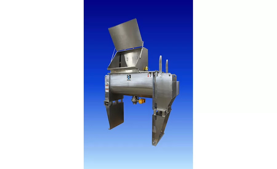 Sanitary ribbon blender