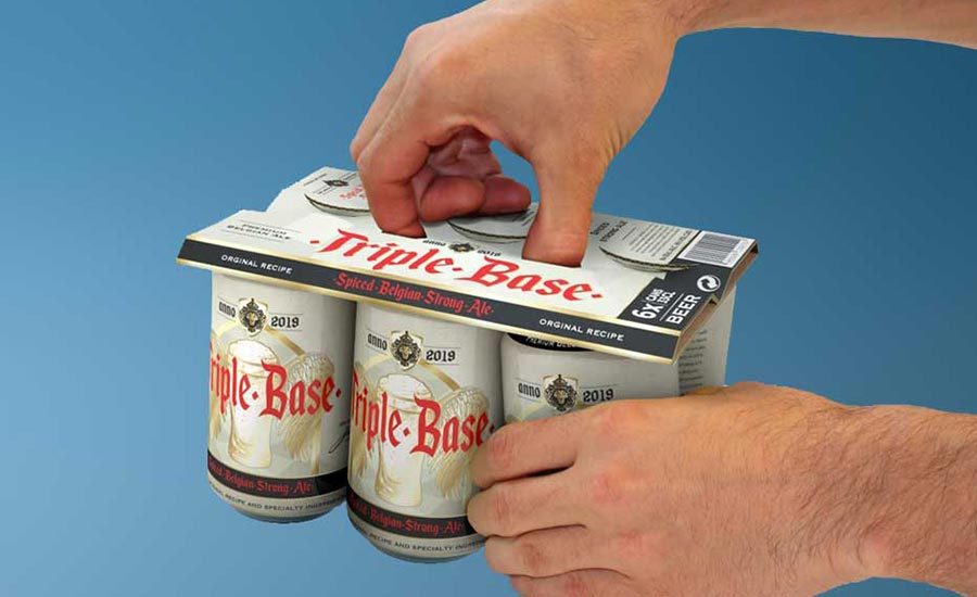 A sustainable, plasticfree bundling solution for beverage cans Food