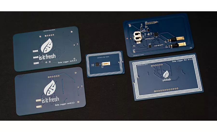 RFID/NFC-enabled tracking and freshness sensors