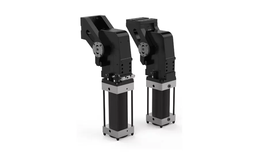 Pneumatic pivot units