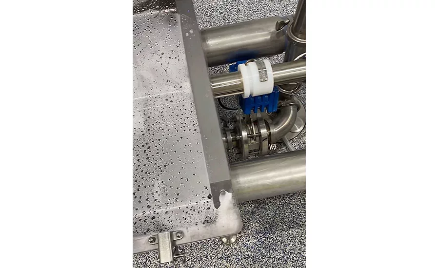 FE August 2021 Wet cleaning system1 Cablevey. Photos courtesy Cablevey Conveyors