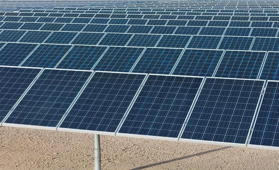 Arrays of solar cells