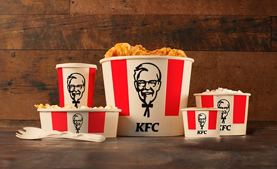 KFC packaging