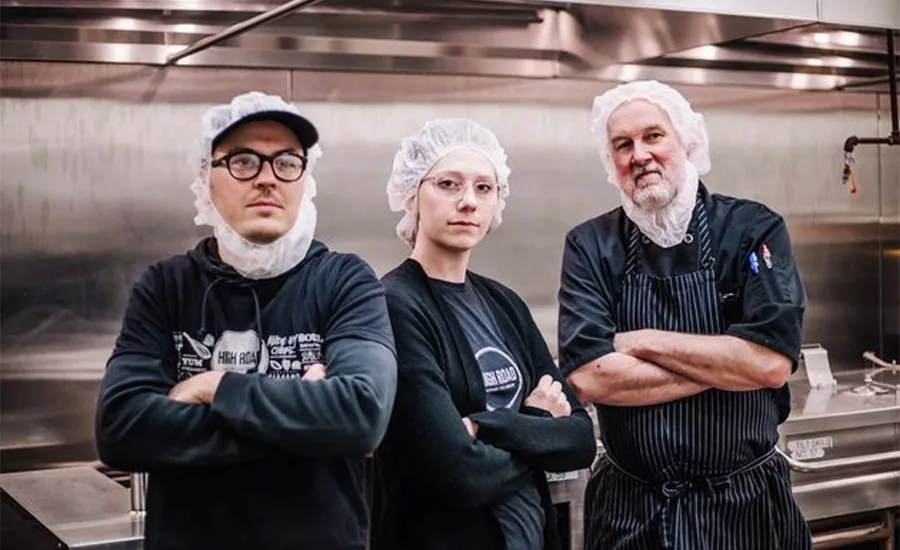 Employees at High Road Craft Ice Cream