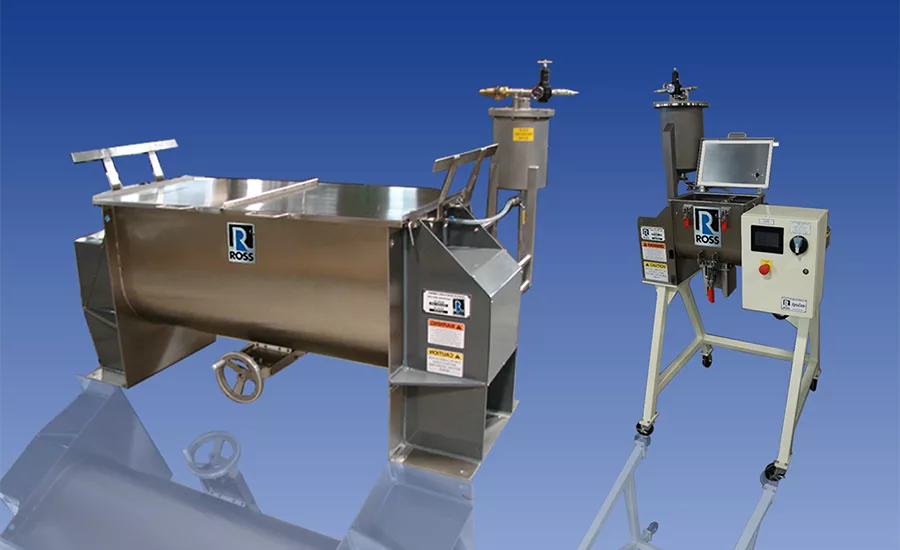 Pressure Feed Vessels for Ribbon Blenders