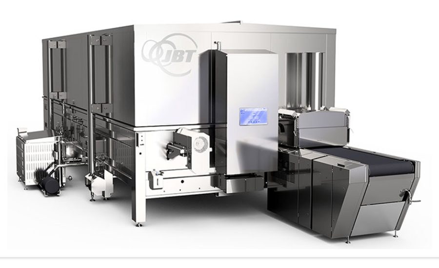 JBT Food Tech Electric spiral oven | Food Engineering