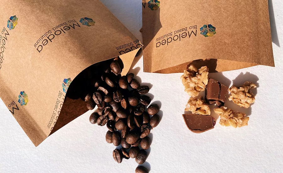 Recyclable plastic-free pouches