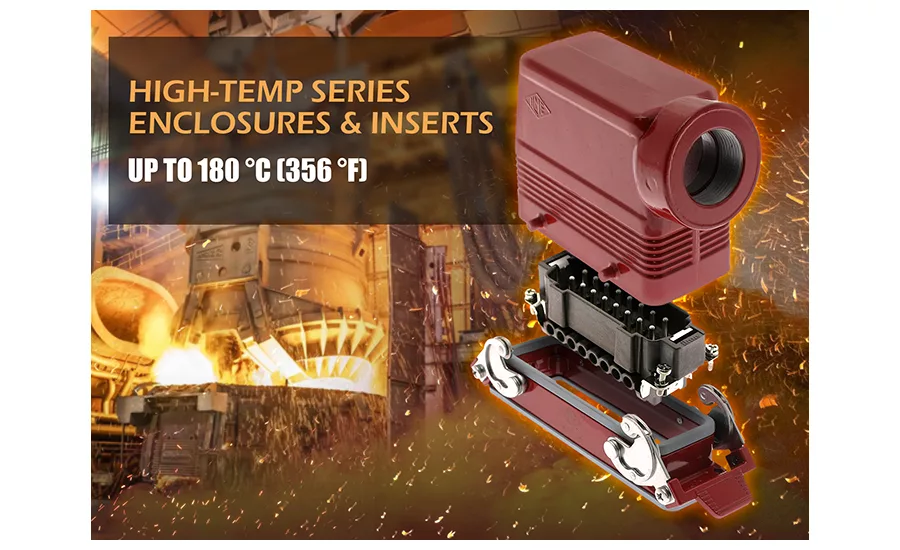 Mencom Corporation Rectangular connectors with the heat shield