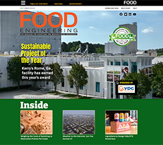 FOOD ENGINEERING October 2022 cover
